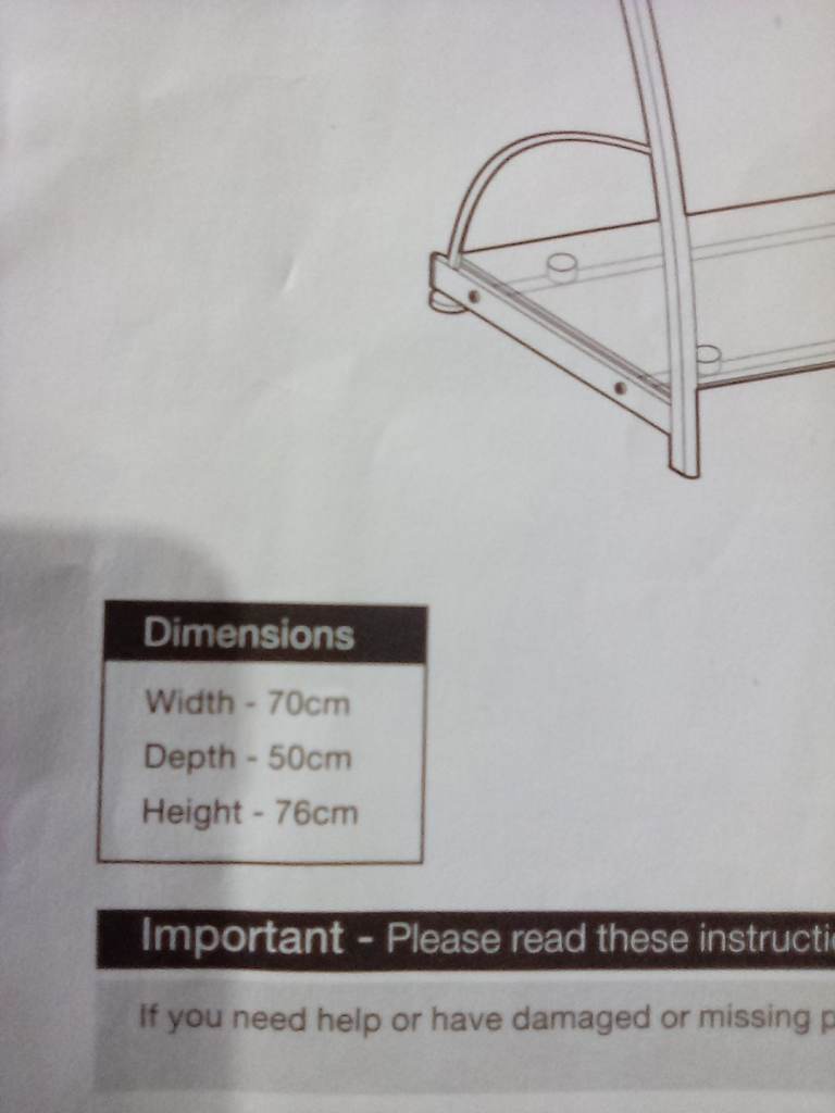 Used compact Black Glass Desk 