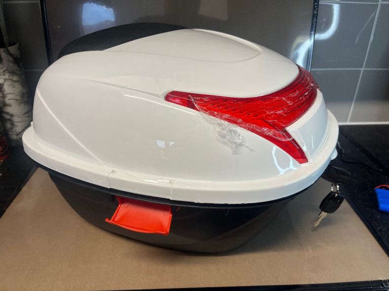 New motorbike rear lockbox 