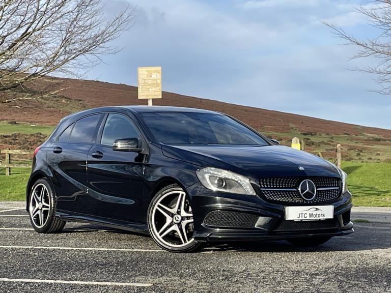 MERCEDES-BENZ A CLASS A180 CDI AMG Night Edition 5dr Auto, diesel, black +