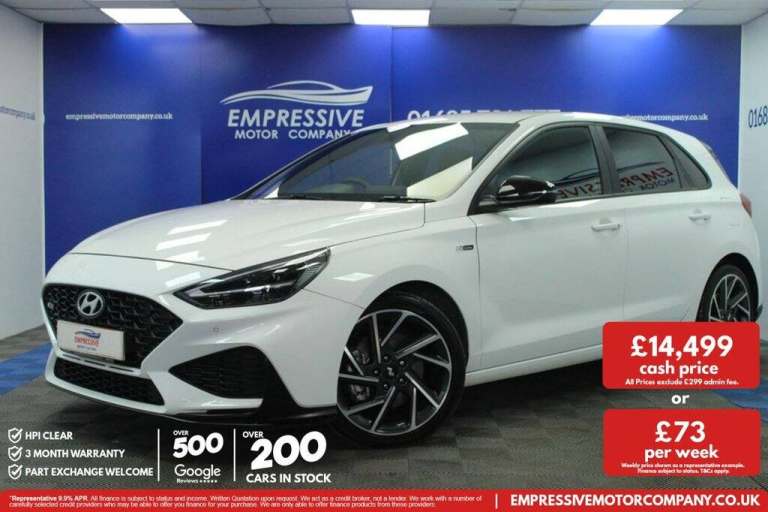 2023 Hyundai i30 1.5T GDi N Line 5dr DCT HATCHBACK PETROL Automatic