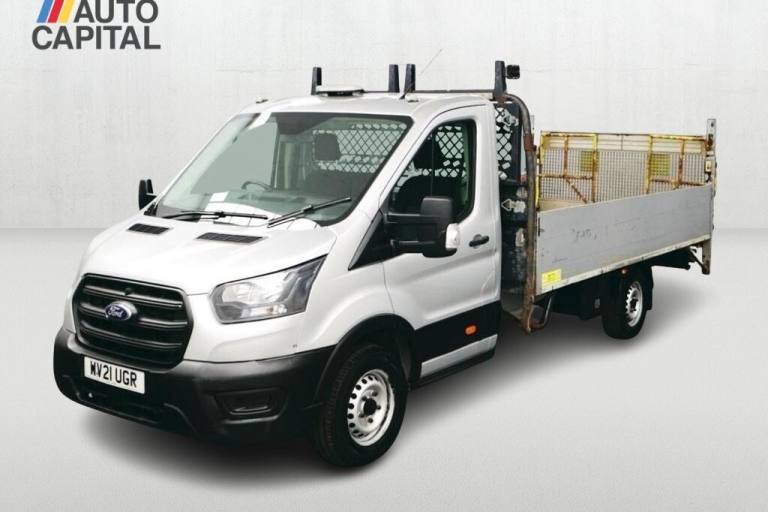 2021 Ford Transit 2.0 350 EcoBlue Leader RWD 130 BHP L4 Dropside Lorry Euro 6 ULEZ Compliant Drop...