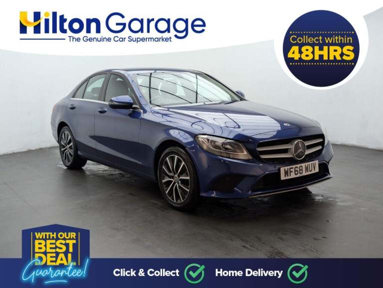2018 Mercedes-Benz C Class 1.5 C200 MHEV EQ Boost SE Saloon 4dr Petrol G-Tronic+ Euro 6 (s/s) (19...