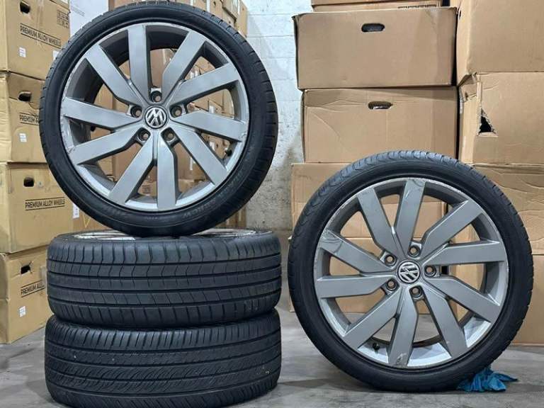 18" Genuine VW GOLF MARSEILLE Alloy Wheels & Tyres
