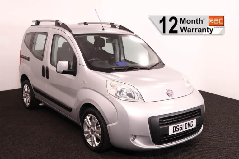2011(61) Fiat Qubo 1.3 D Switch Wheelchair Driver or Up-front passenger WAV