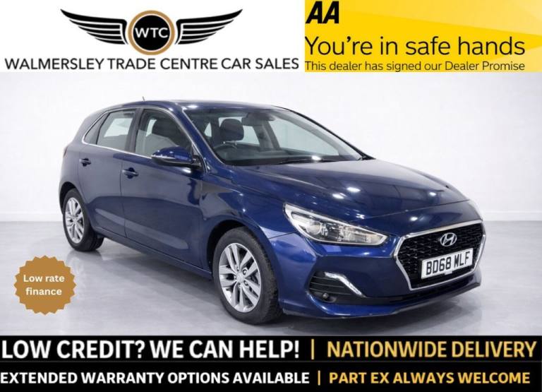 2018 Hyundai i30 1.0 T-GDi Blue Drive SE Nav Hatchback 5dr Petrol Manual Euro 6 (s/s) (120 p Hatc...