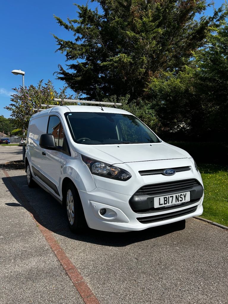 2017 White Ford Transit Connect LWB