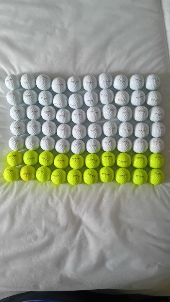 Kirkland golfballs .(70 balls)