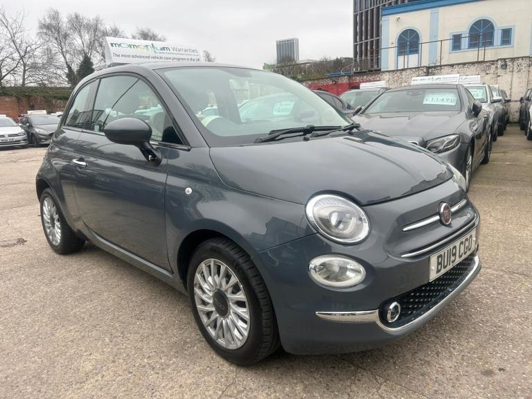 2019 Fiat 500 1.2 Lounge Euro 6 (s/s) 3dr HATCHBACK Petrol Manual