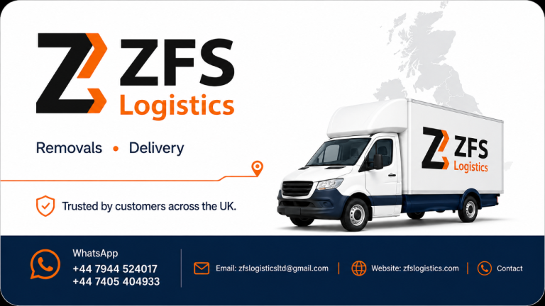 ZFS Logistics Ltd – Man & Van Moving & Delivery Service