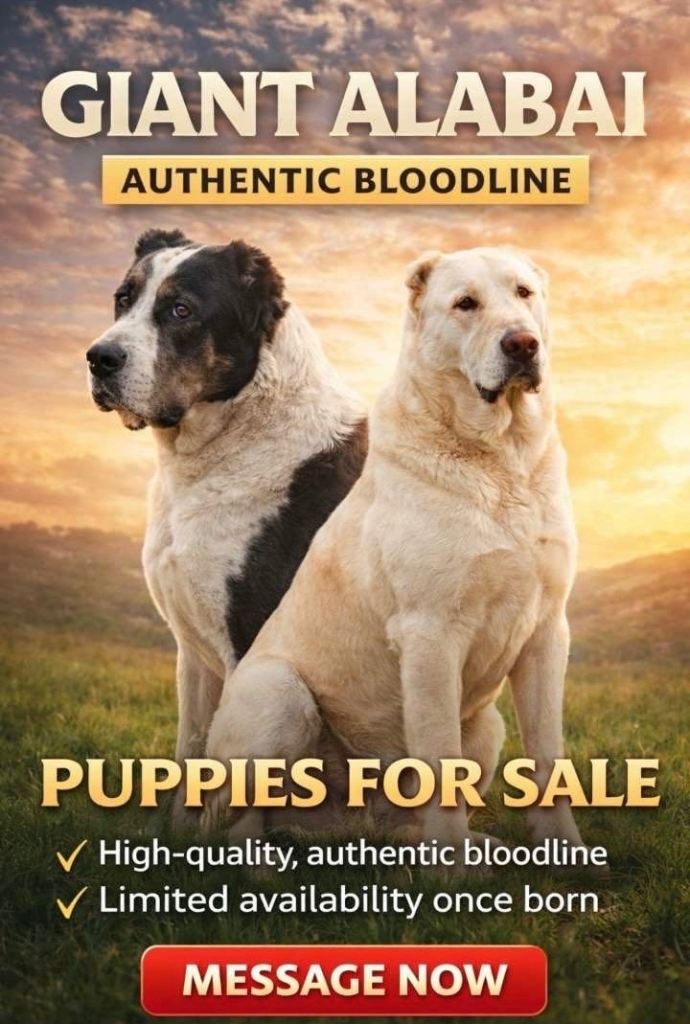 Alabai Puppies/Central Asian Shepherd Dog