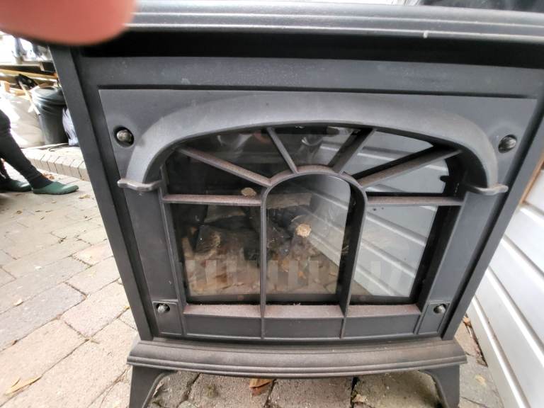 Gazco LPG woodburner Clarendon VGC 
