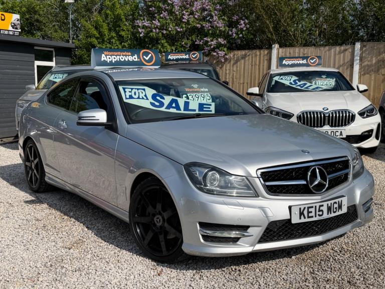 2015 Mercedes-Benz C Class 2.1 C220 CDI AMG Sport Edition G-Tronic+ Euro 5 (s/s) 2dr COUPE Diesel...