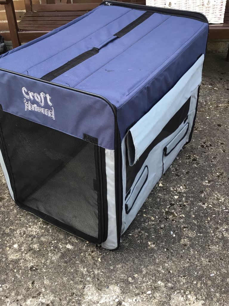 Croft fabrikennel canvas dog crate 