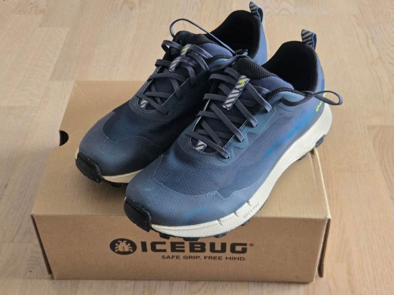 Icebug Capra sky/running trainers 7.5UK mens