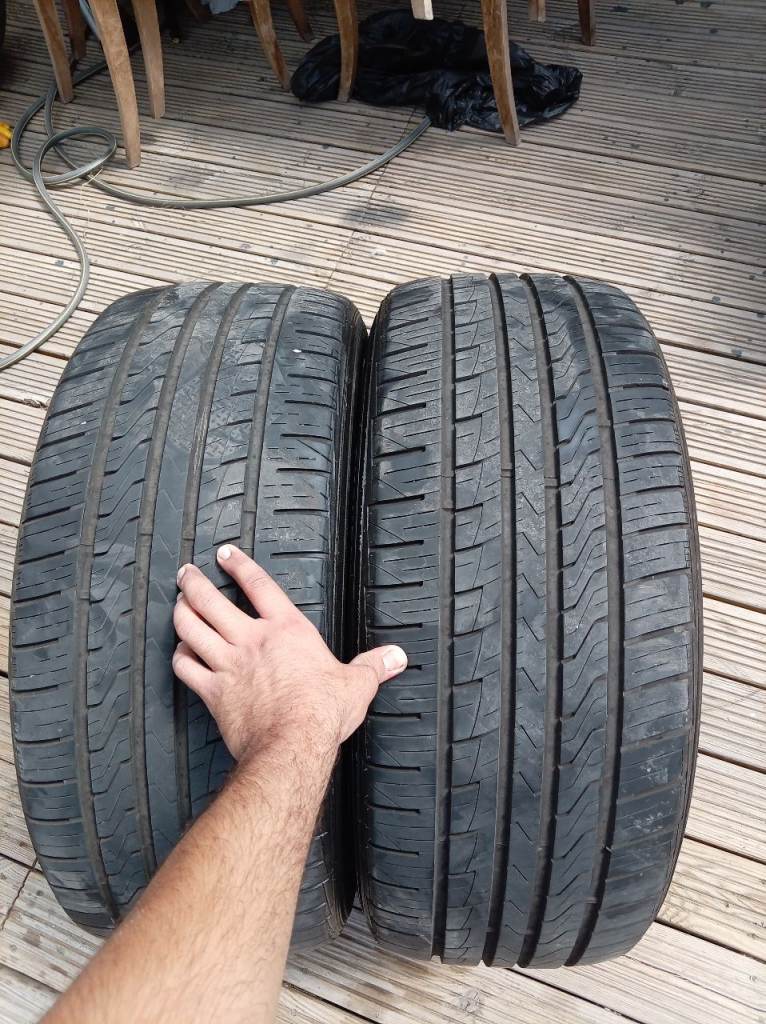 2x RoadX 255/50/19 Tyres - Excellent Tread