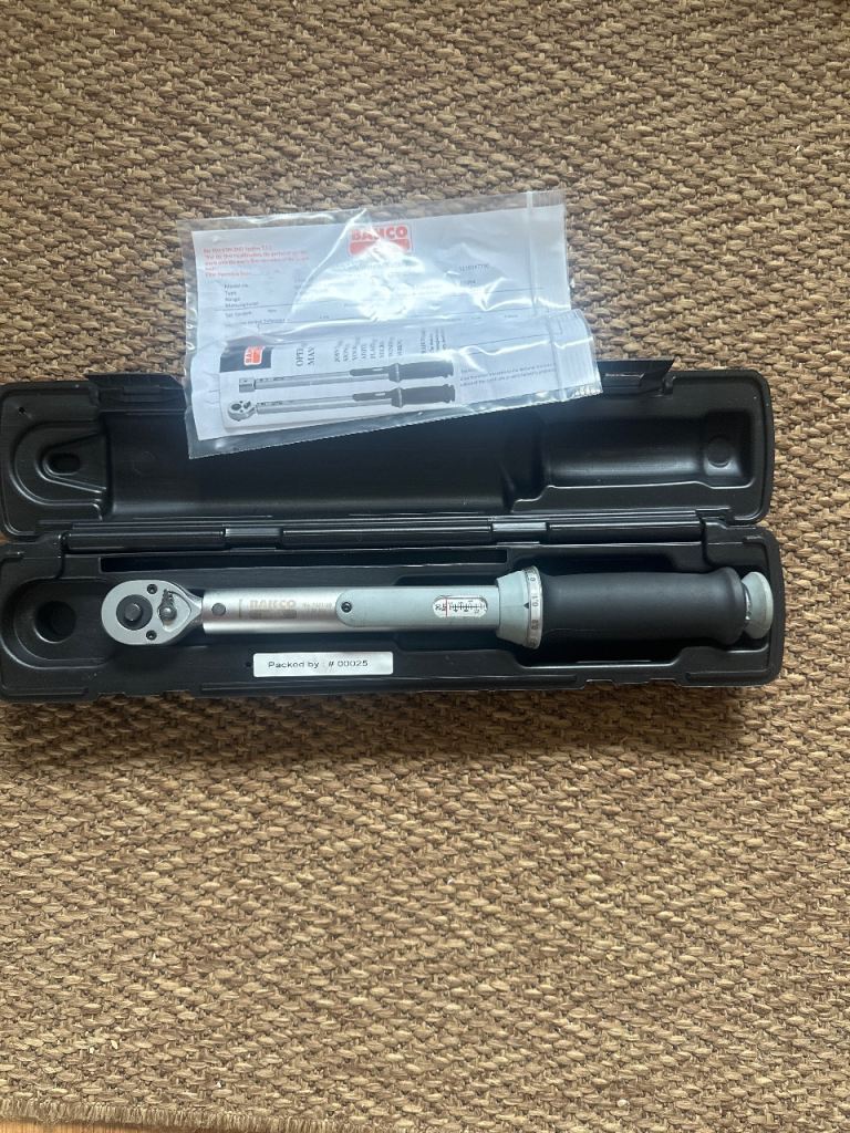 Draper Expert Torque Wrench – Brand New in Hard Case