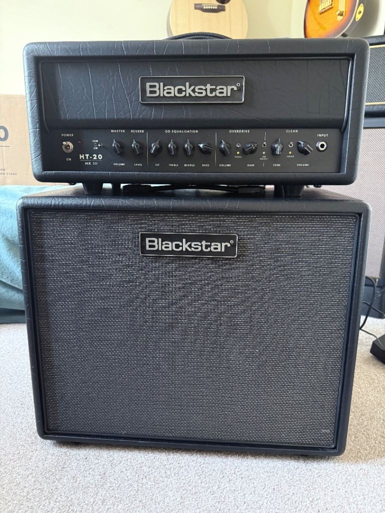 Blackstar head and cab mk3 ht-20 valve 