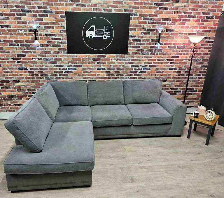🔥 LIMITED STOCK! L Shape Corner sofa | 4 Seater Curved Corner Sofa | Pay On Delivery