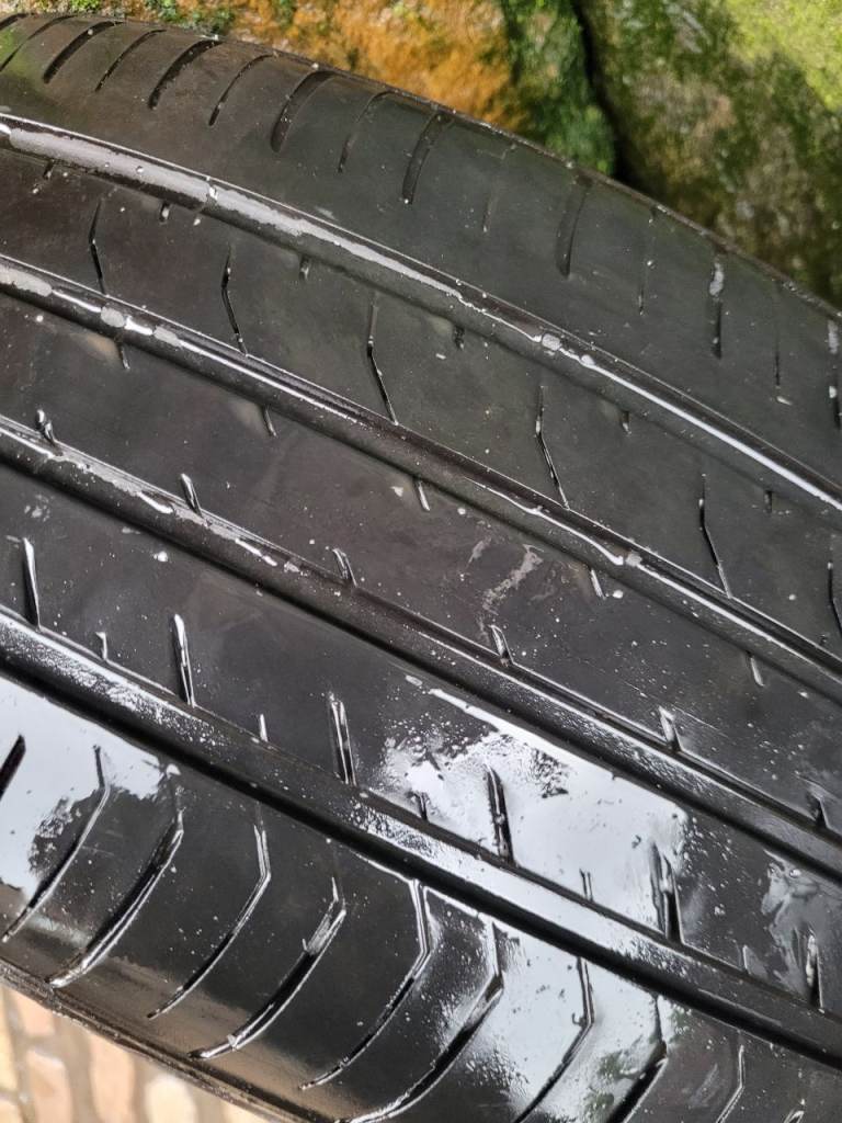 2 x 205 60 16 tyres with ok tread 