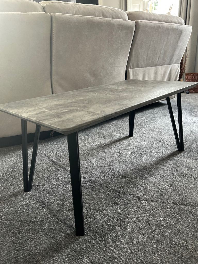 Grey coffee table
