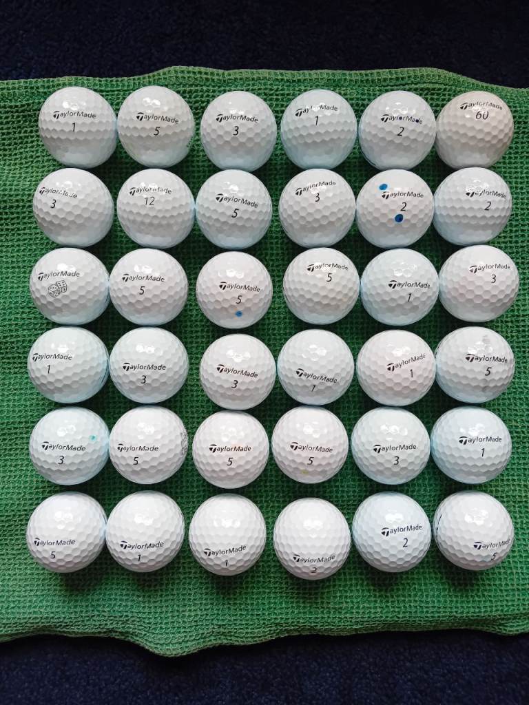 36 TaylorMade TP5 golf balls