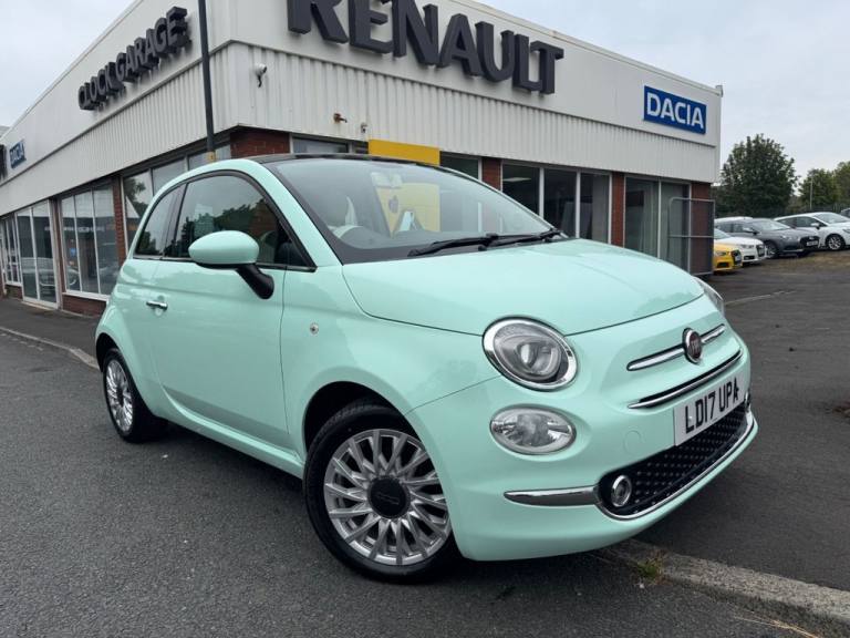 2017 Fiat 500 1.2 Lounge 3dr HATCHBACK PETROL Manual