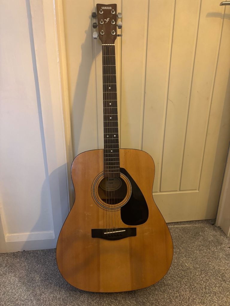 Acoustic Guitar and Stand