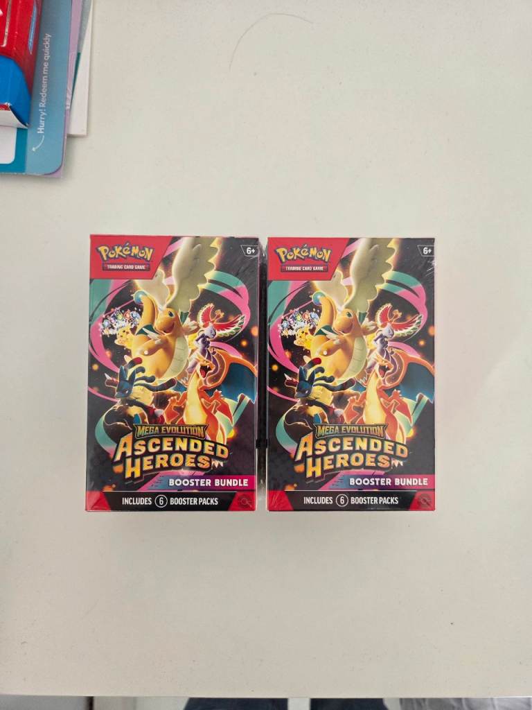 Pokemon ascended heroes booster bundle 