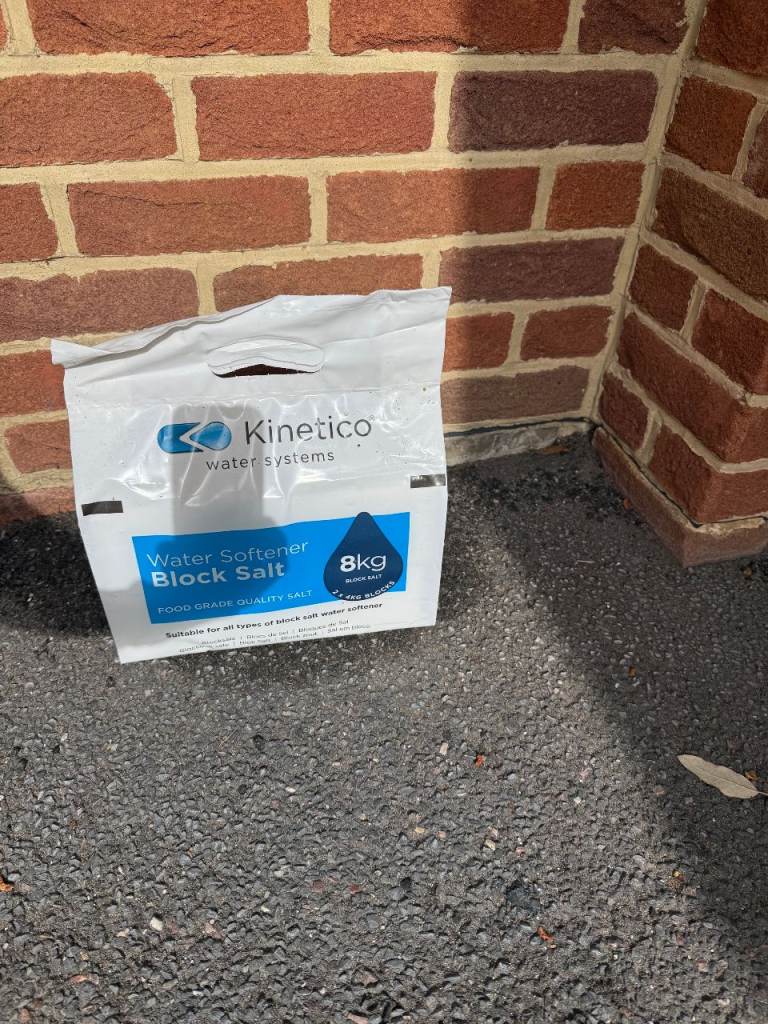 Kinetico 2x4kg Block Salt for Water Softeners