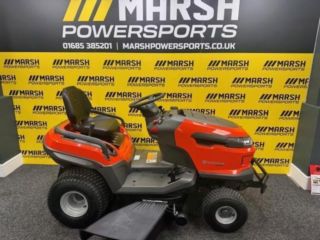 Husqvarna TS 220 T  Petrol Sit-on Mower,  2025 Model with Only 9 hours use