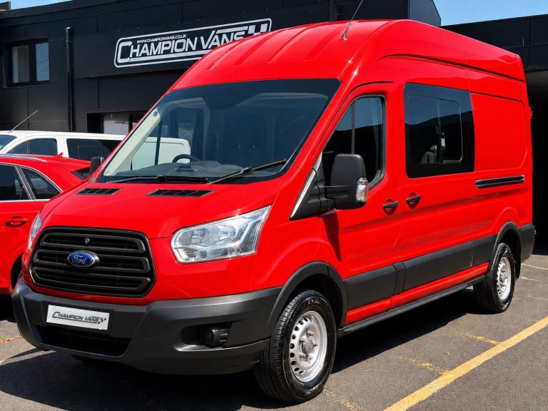 2015 Ford Transit 2.2 350 120bhp Double Cab 7 Seater Crew Van