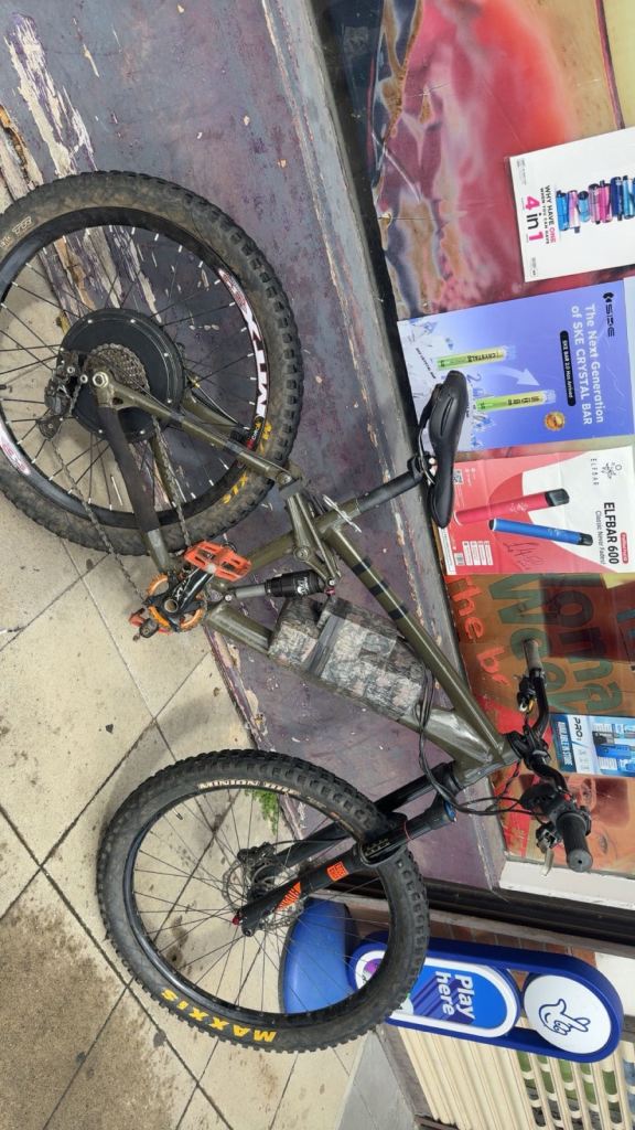 Ghost frame 40mph