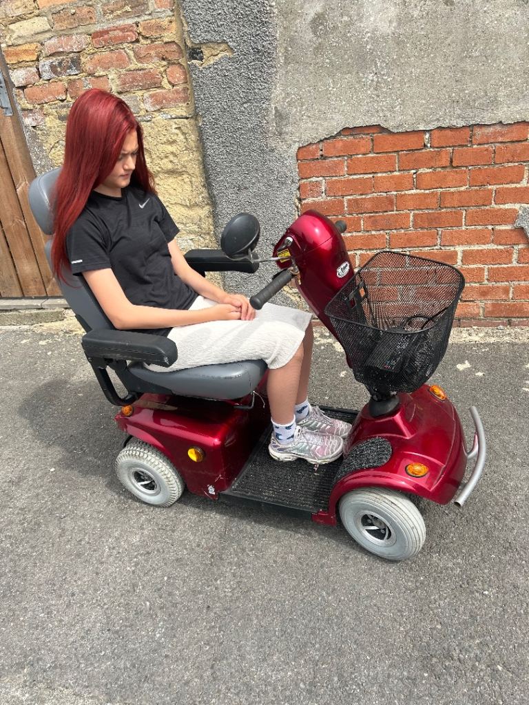 Electric Mobility Rascal Mobility Scooter - Red, Good Condition
