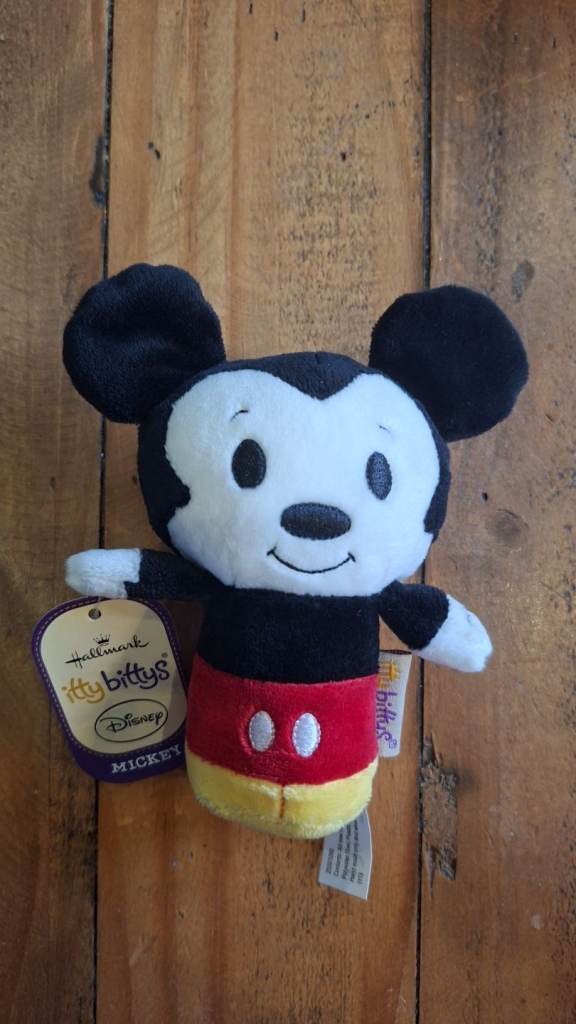 Hallmark Ittybitty 'Mickey Mouse' Small Plush Teddy Bear