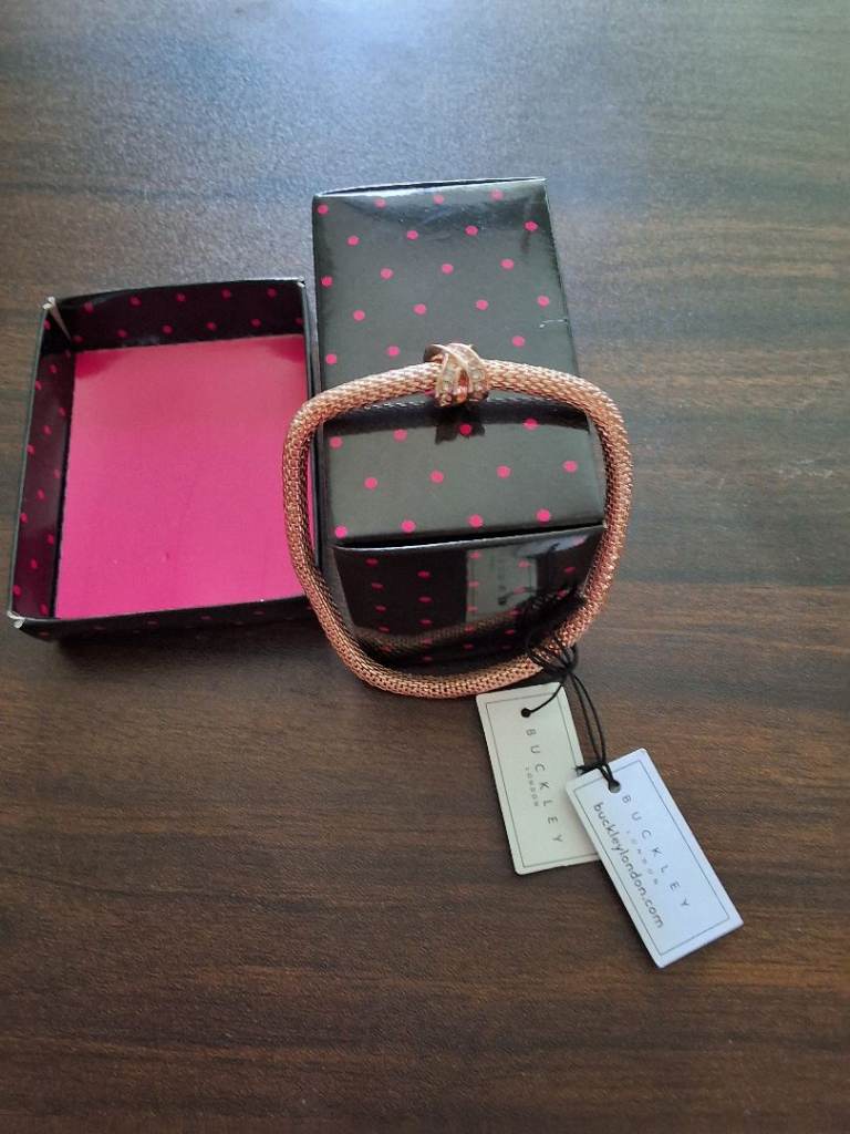 Buckley London Rose Gold Tone Knotted Bracelet – New with Tags