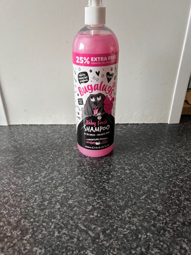 Bugalugs dig shampoo