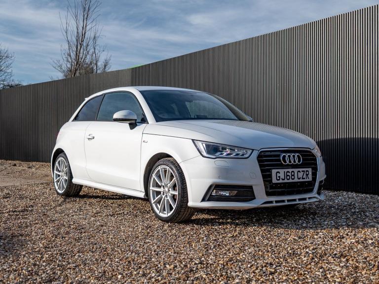 2018 Audi A1 1.0 TFSI S line S Tronic Euro 6 (s/s) 3dr (Nav) HATCHBACK Petrol Automatic