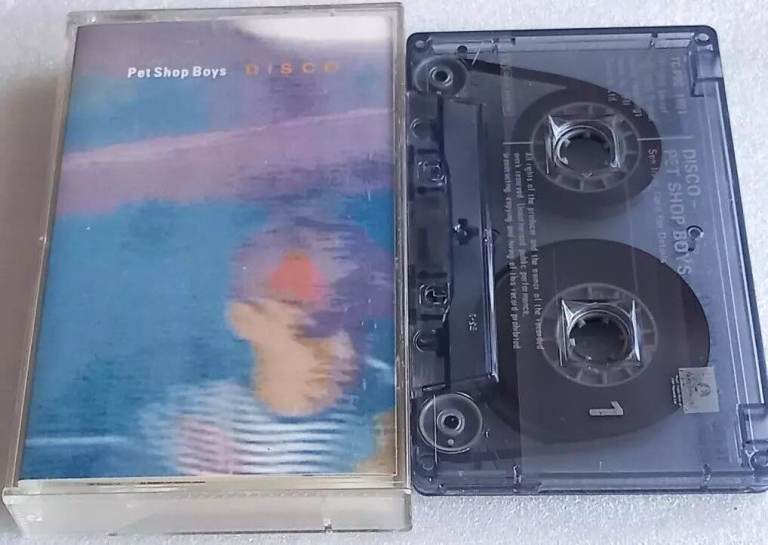 Pet Shop Boys - Disco The Pet Shop Boys Remix Album, Cassette Tape