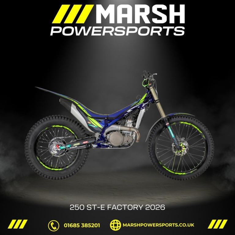Sherco 250 ST-E Factory 2026 Model - Sherco Main Dealer - Reserve NOW
