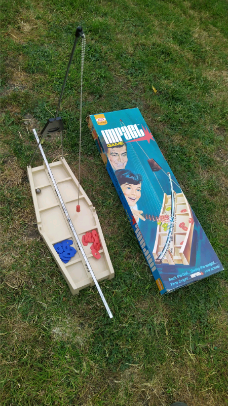 classic ideal games impact game vintage pendulum. free post.