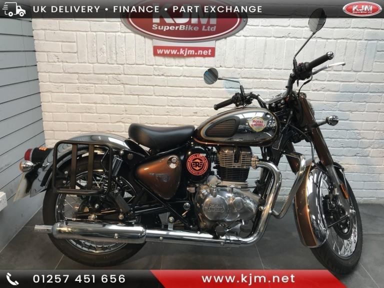 ROYAL ENFIELD CLASSIC 350 E5, 2025/74, JUST 1237 MILES IN MEDALLION BRONZE