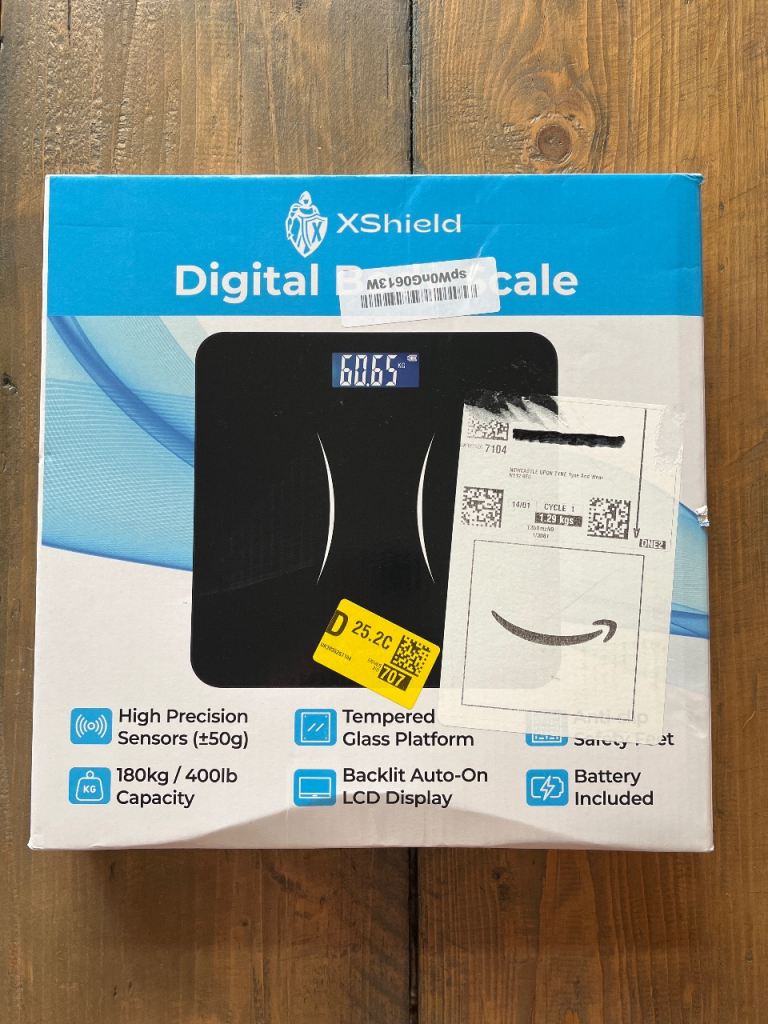 Digital Bathroom Scale - New, Collection only