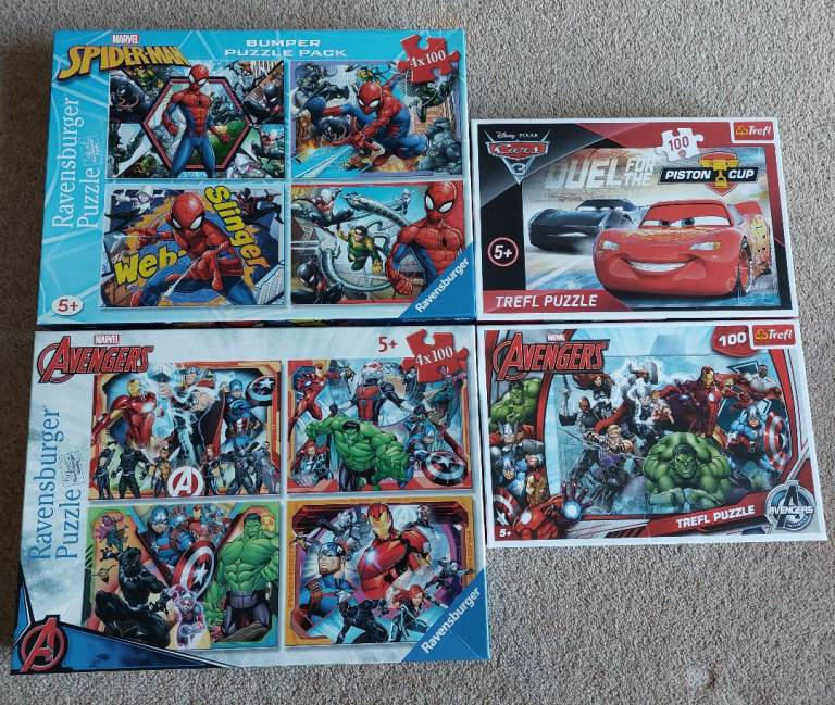 4 x Age 5+ Jigsaws
