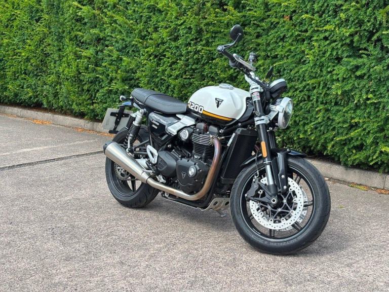 EX-DEMO 2025 SPEED TWIN 1200 IN CRYSTAL WHITE - 2025 25