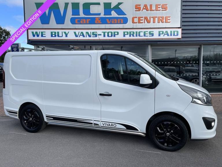 2017 Vauxhall Vivaro 2700 1.6CDTi BiTurbo 125PS H1 Ltd Edition Nav Van PANEL VAN DIESEL Manual