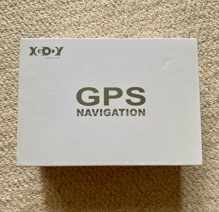 XGODY GPS 706 Sat Nav complete in box. 