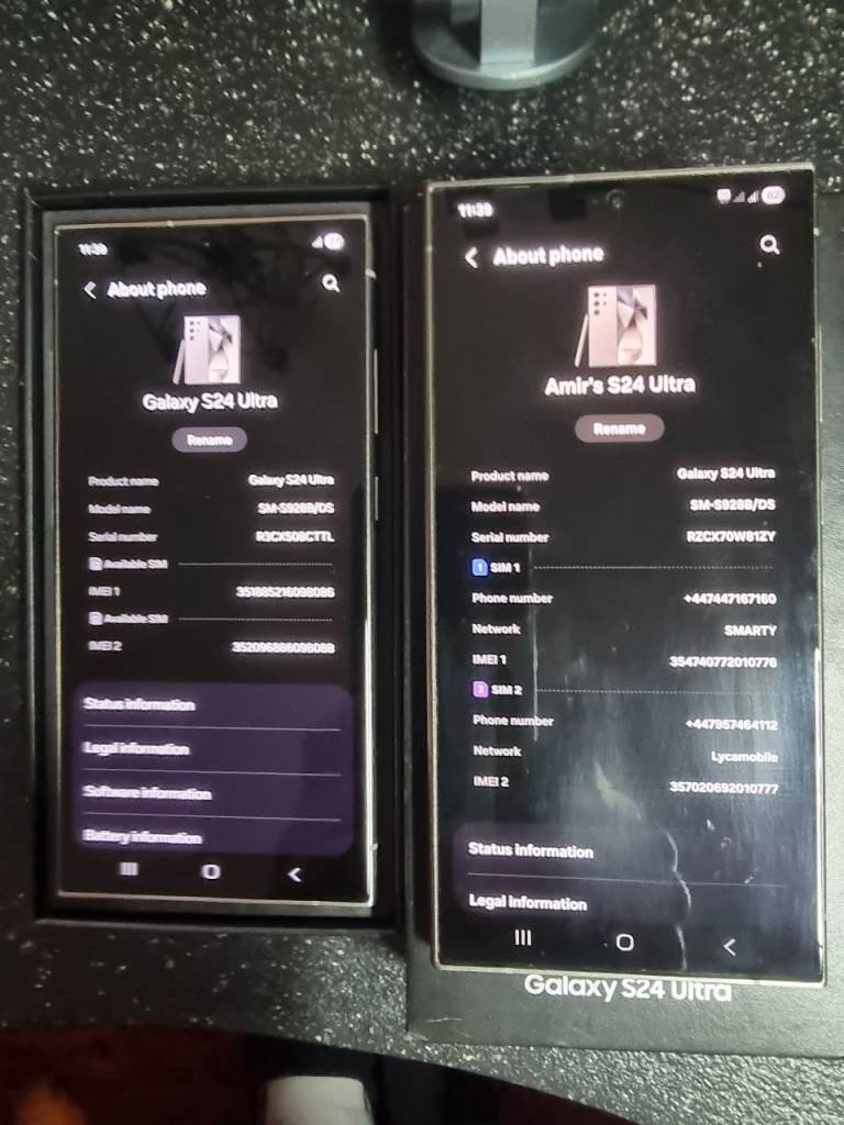 Samsung galaxy S24 ultra 256GB 