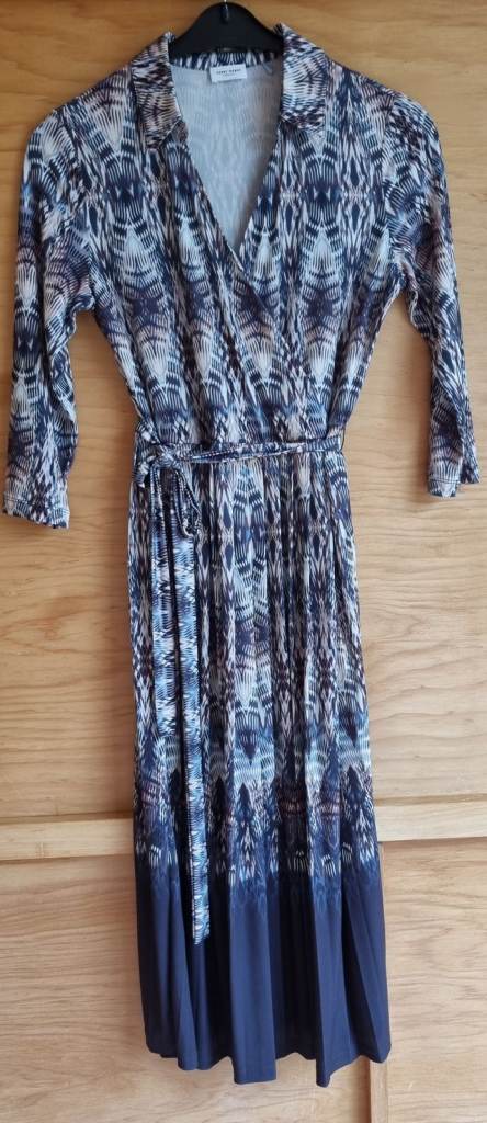 Gerry Weber Collection Pattern Dress, Elastic Waist And Tie