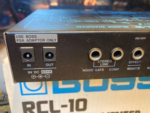 BOSS RCL-10 Compressor/Limiter – As New – Original Box & Manual
