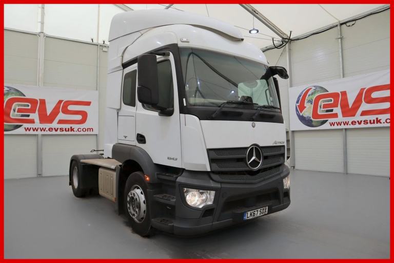 2017 (67 PLATE) Mercedes Benz ACTROS 1843 4x2 Euro 6 Tractor Units